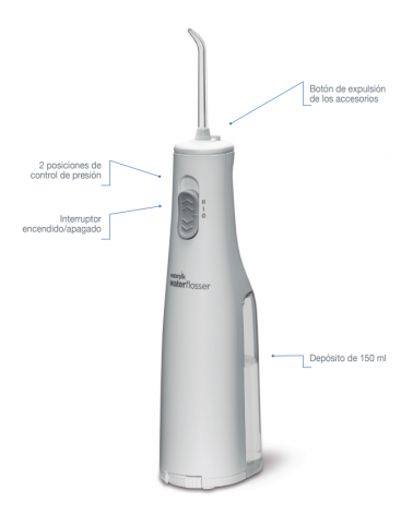 Irrigador Inalámbrico Express WP-02 Azul